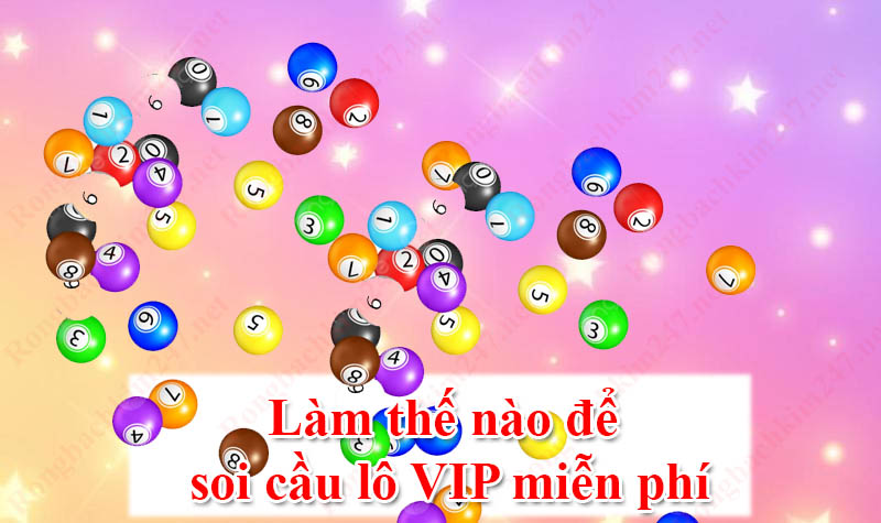 Làm thế nào để soi cầu lô VIP miễn phí