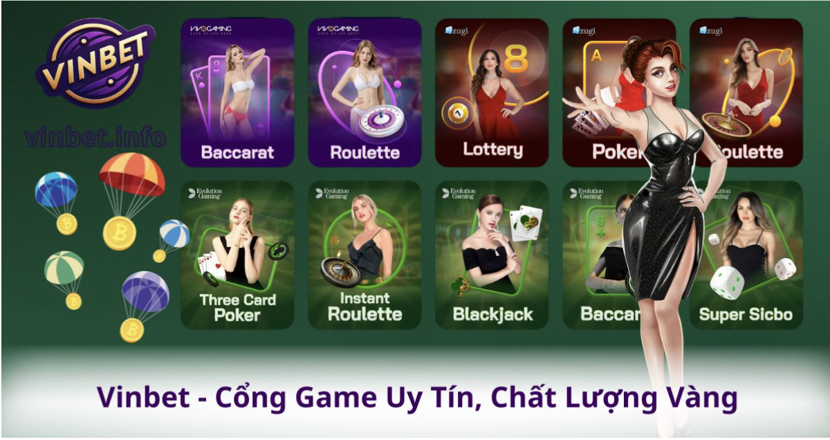 Vinbet – Cổng Game Uy Tín, Chất Lượng Vàng