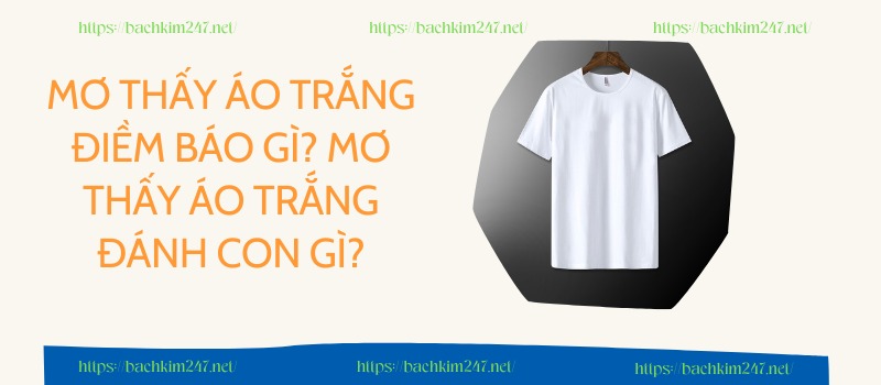 Mơ thấy áo trắng điềm báo gì? Mơ thấy áo trắng đánh con gì?