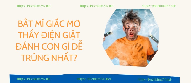 Bật mí giấc mơ thấy điện giật đánh con gì dễ trúng nhất?