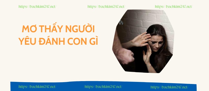  Mơ thấy người yêu đánh con gì 