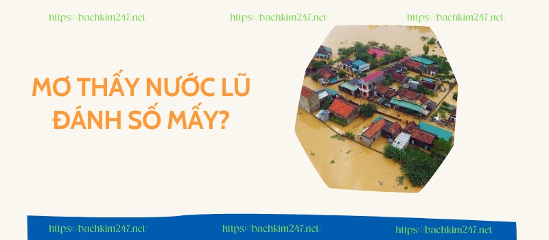 Mơ thấy nước lũ đánh số mấy?