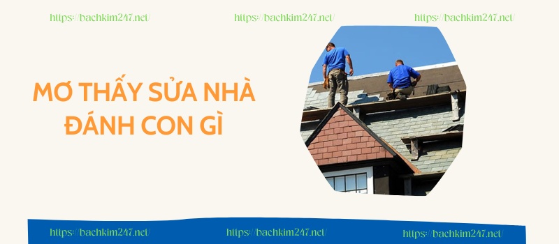 Đi tìm ẩn số mơ thấy sửa nhà đánh con gì