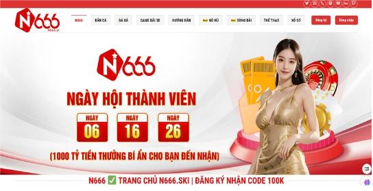 n666 – Trang Cá Cược Cực Hấp Dẫn và Hot Nhất Năm 2024