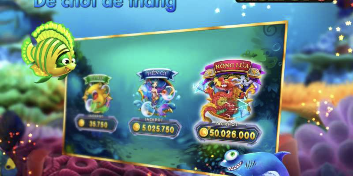 Bắn cá giải trí hấp dẫn – Trải nghiệm thú vị và độc đáo nhất trong thế giới game