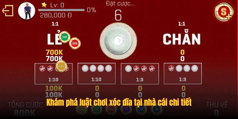 Khám phá luật chơi xóc đĩa tại nhà cái chi tiết